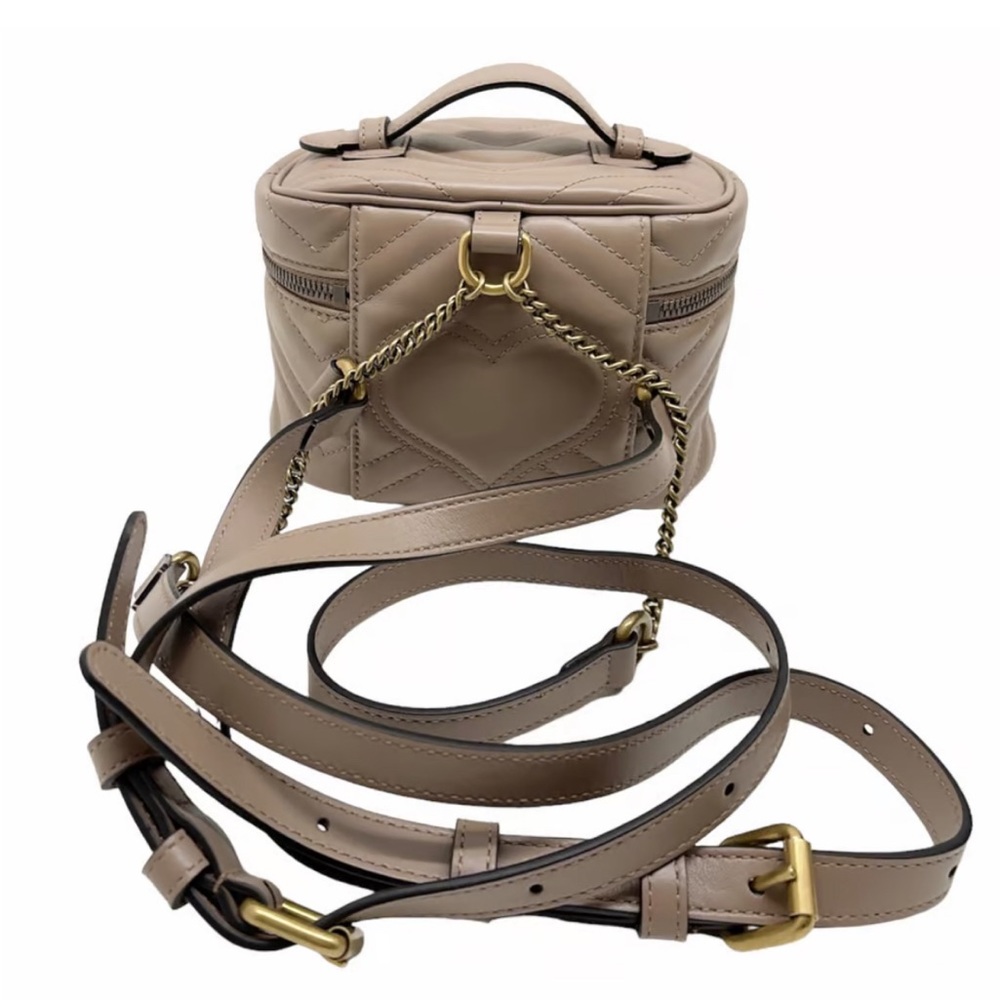 Gucci Marmont Mini Leather Backpack - Picture 2 of 5